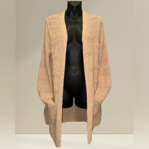 Abercrombie & Fitch Tan Knit Cardigan size XS